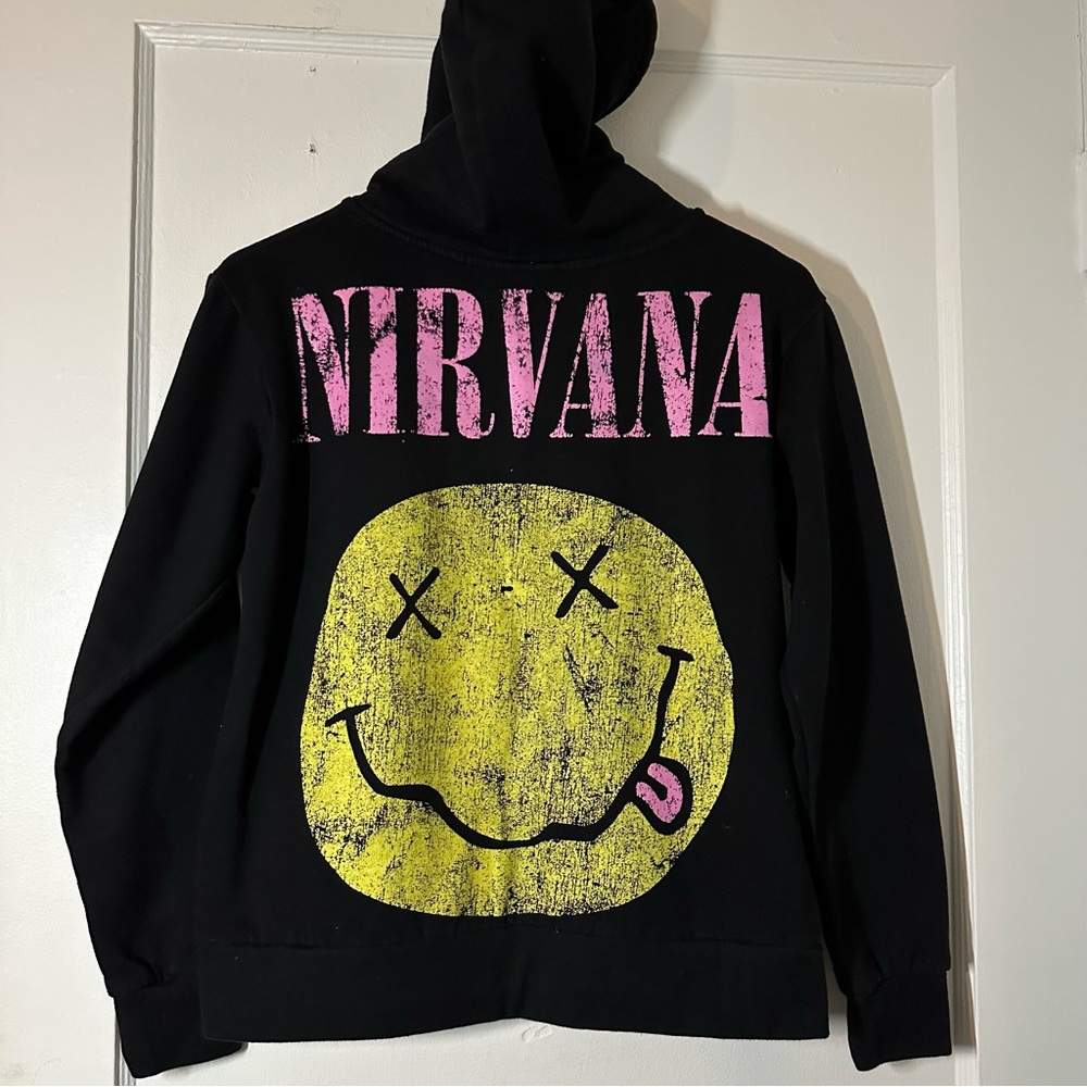 USED Women’s Nirvana Black Hoodie